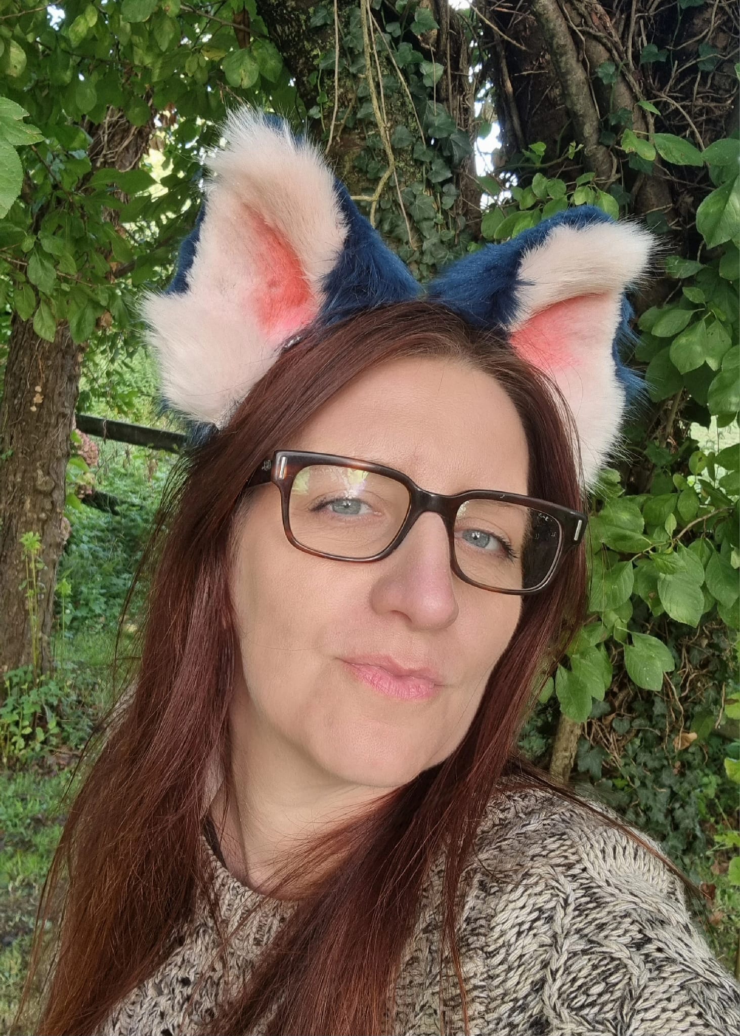 Serre-tête Avec Oreilles De Chat Ou Chauve-souris En Fausse Fourrure - Pour Halloween, Cosplay, Fête Déguisée